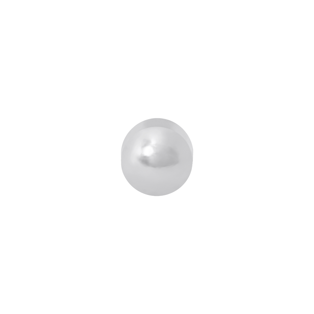 QPP Click Nasenpiercing Kugel 3mm, Artikel-Nr. CLK-NB00W / Kurze Nr. A57