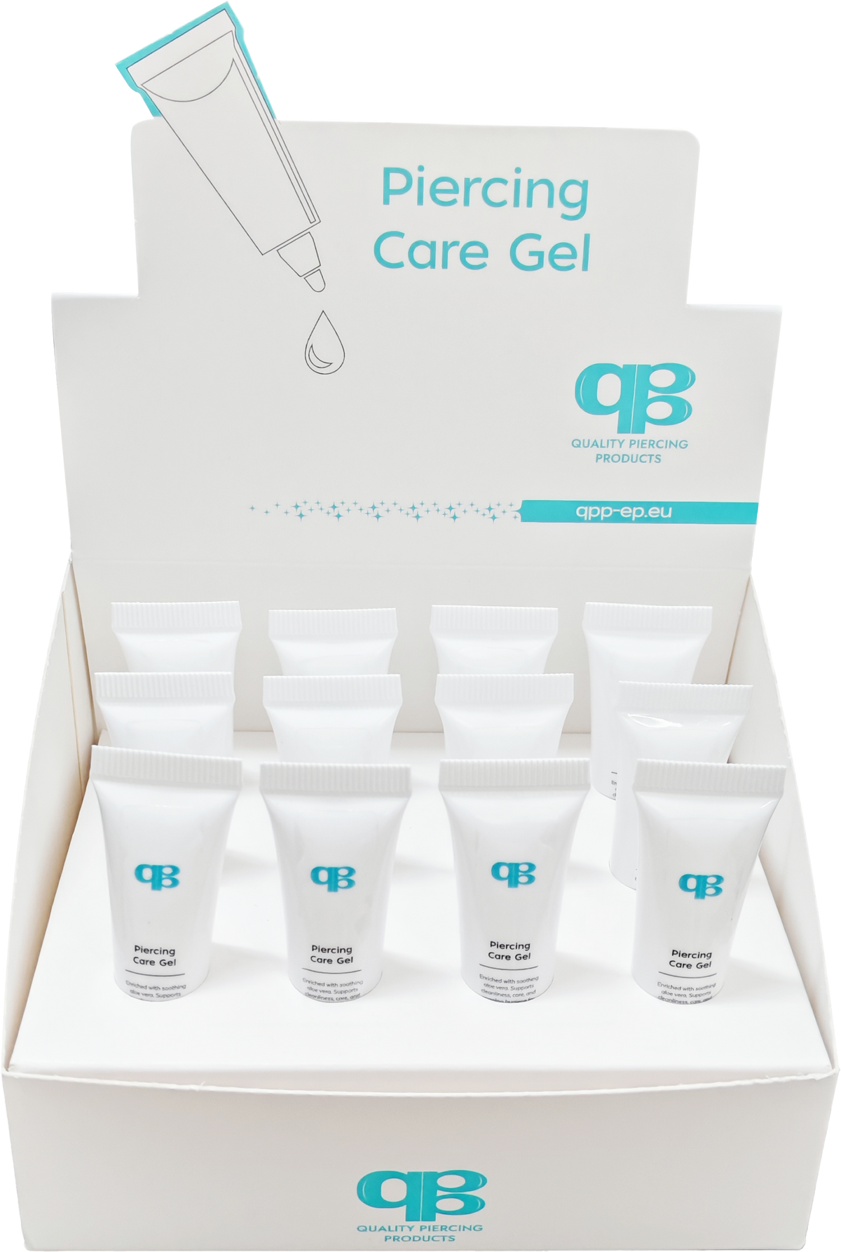 QPP Ohrenpflegegel à 7ml, 12 Tuben pro Karton, Artikelnummer PCG-12-EU