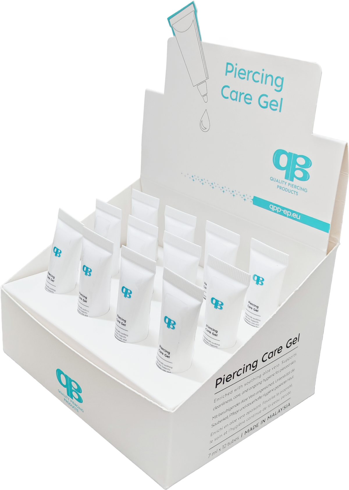 QPP Ohrenpflegegel à 7ml, 12 Tuben pro Karton, Artikelnummer PCG-12-EU