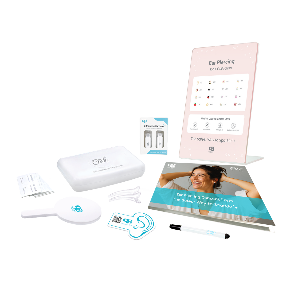 QPP Click Kids' Core Collection Starter Kit, German, Item no. CCSK-48-EU-DE Bundle