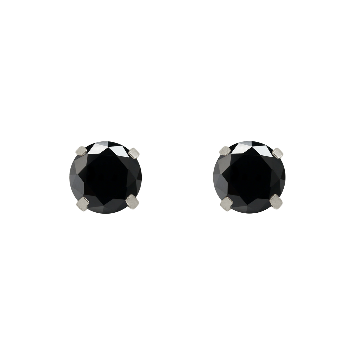 QPP Click 3mm Runder schwarzer Zirkonia, Artikel-Nr. CLK-RCZ314W / Kurz-Nr. A127